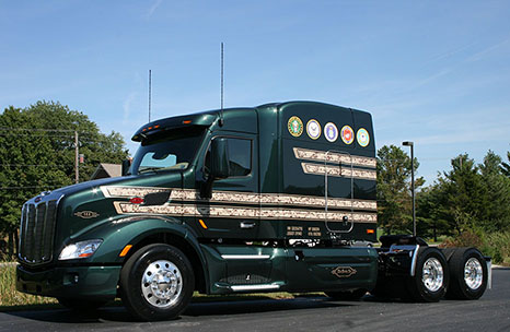 144 peterbilt Military tribute